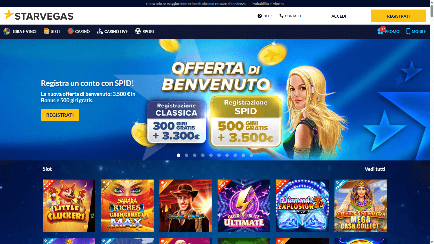 StarVegas Casino Desktop screenshot